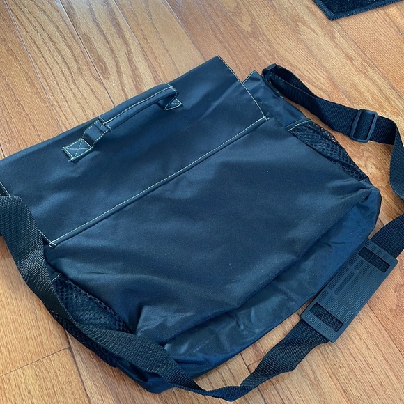 COCA’COLA Messenger Flap Over Bag in black color - Picture 9 of 16